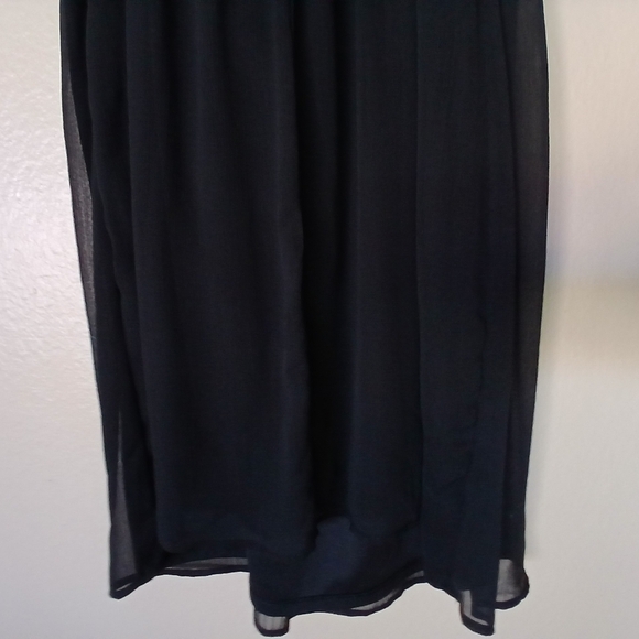 Women's Unbranded Black Sheer 90's Vintage Mesh Sleeveless Dress - Picture 12 of 16